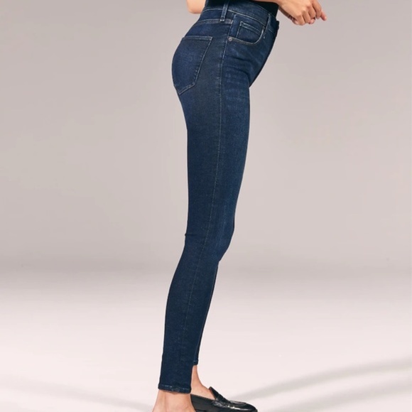 Abercrombie & Fitch High Rise Super Skinny Jeans, 6 Short - Picture 2 of 5